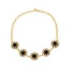 Imagem de Pulseira flor com pedra strass - 0403720 - Cores