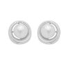 Imagem de Brinco aro liso e pérola 13mm - 0527943