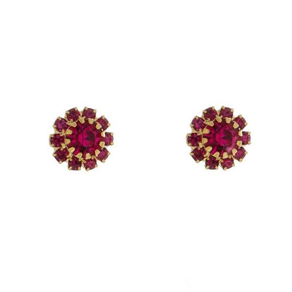Imagem de Brinco strass pink - 0528103