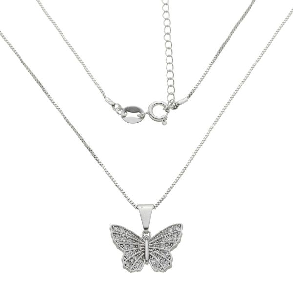 Imagem de Corrente com pingente borboleta - 0306246