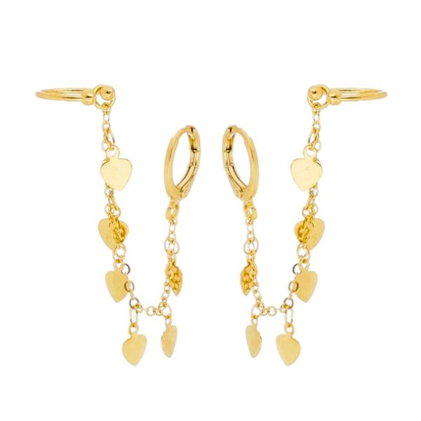 Imagem de Brinco ear line com coração - 0524745