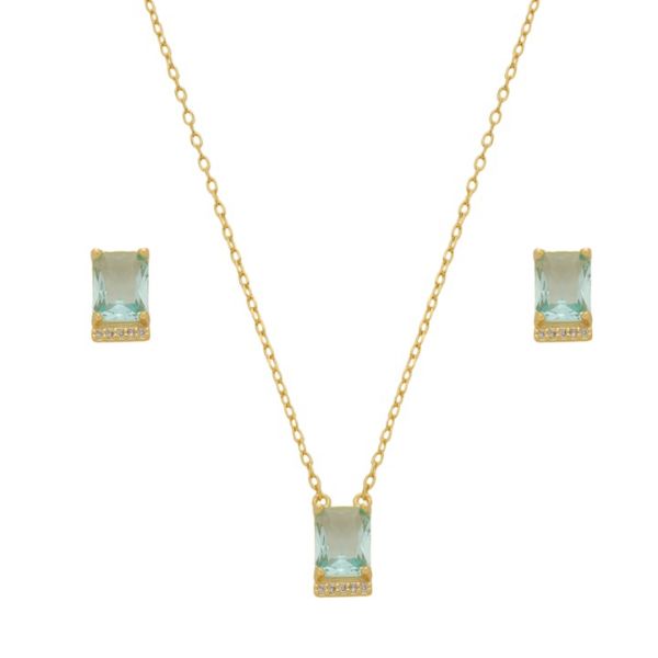 Imagem de Conjunto retângulo azul claro - 1101425