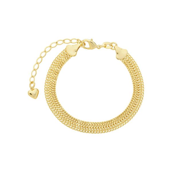 Imagem de Pulseira malha lacraia 6mm - 0406321