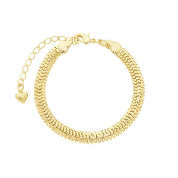 Imagem de Pulseira malha lacraia 8mm - 0406327