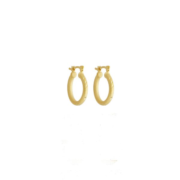 Imagem de Brinco argola tubo fosco - 0528436