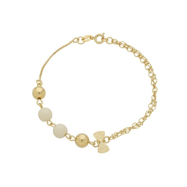 Imagem de Pulseira pingentes laço diamantado - 0405834