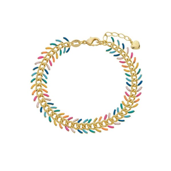Imagem de Pulseira resinada colorida - 0406135