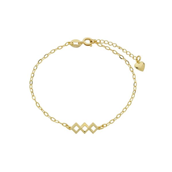 Imagem de Pulseira com losango  - 0406161