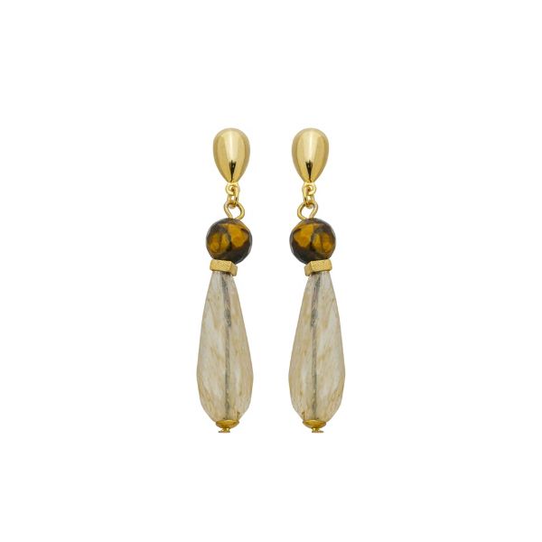 Imagem de Brinco pedra natural  - 0513378