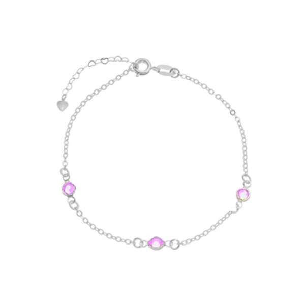 Imagem de Pulseira tiffany rosa - 0406511