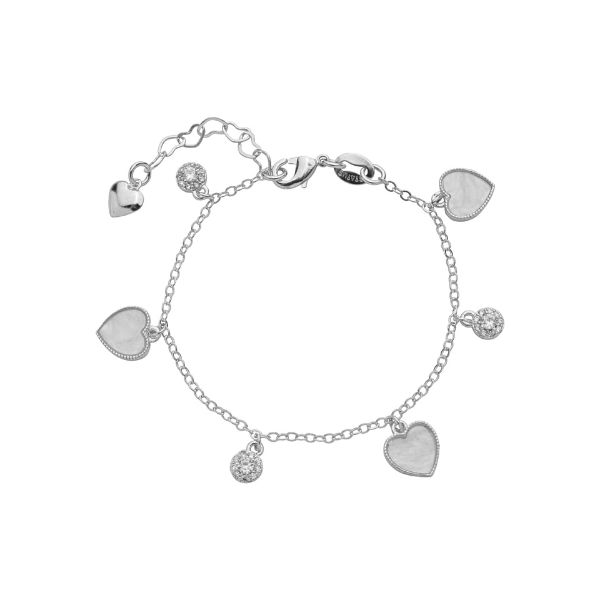 Imagem de Pulseira coração madrepérola - 0406353