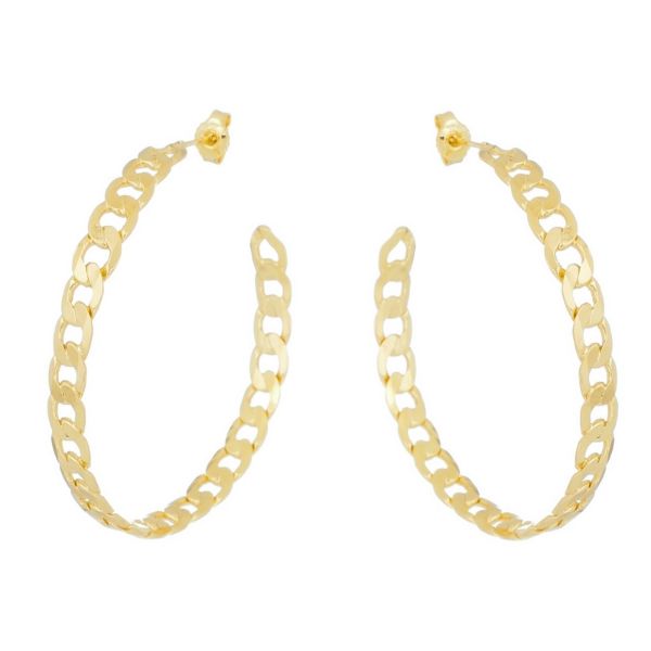 Imagem de Brinco argola corrente 5mm  - 0523524