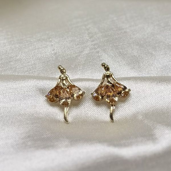 Imagem de Brinco bailarina zircônia  - 0528557