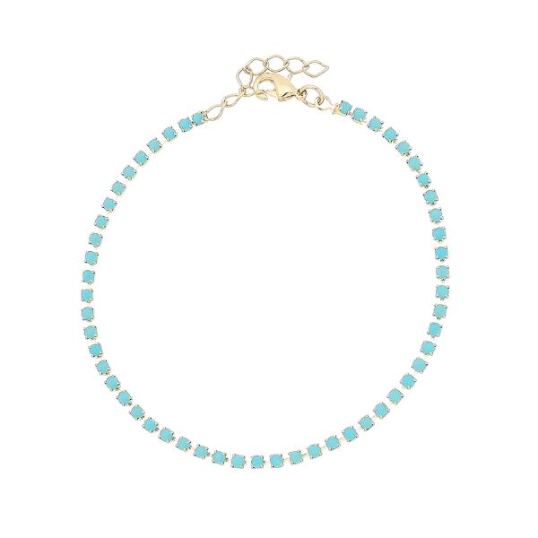 Imagem de Pulseira riviera azul turquesa - 0402952