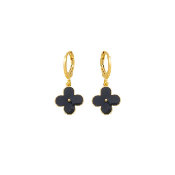 Imagem de Brinco argola click trevo  - 0527523
