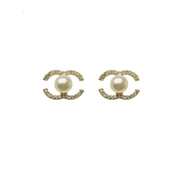 Imagem de Brinco réplica Chanel com pérola - 0528299