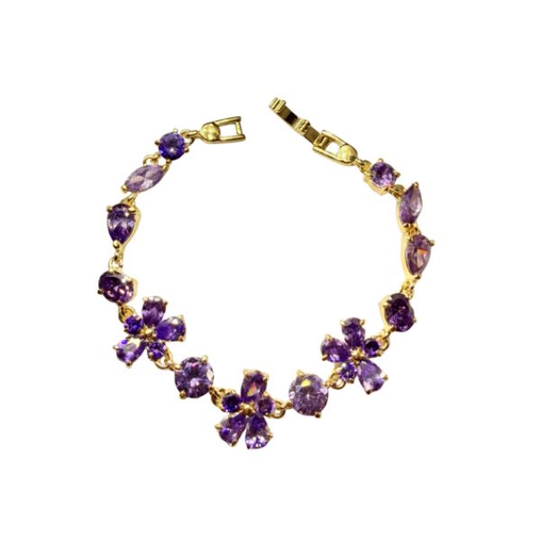 Imagem de Pulseira tanzanita zircônia  - 0402327