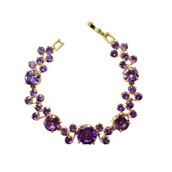 Imagem de Pulseira tanzanita zircônia  - 0406537