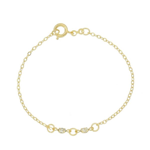 Imagem de Pulseira infantil strass - 0404376