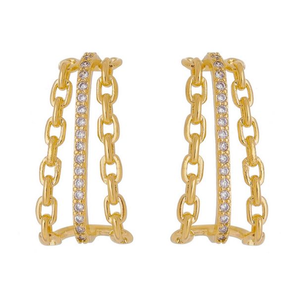 Imagem de Brinco ear hook zircônia - 0523407