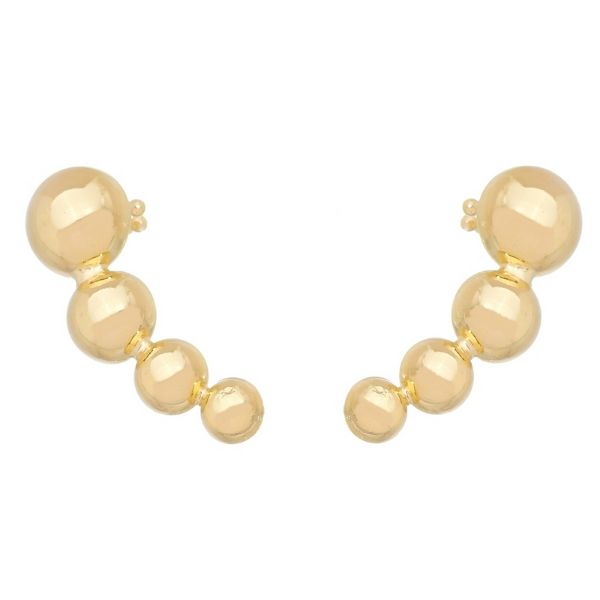 Imagem de Brinco ear cuff bolas - 0521371