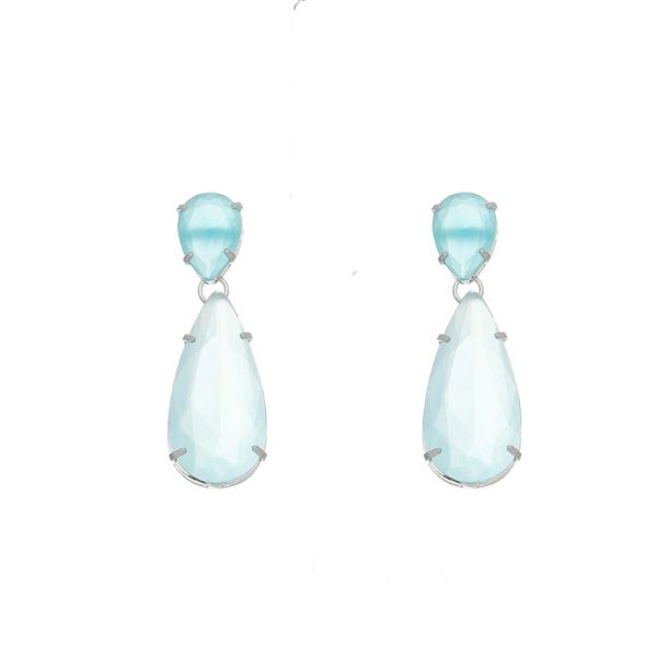 Imagem de Brinco gota azul  - 0521550
