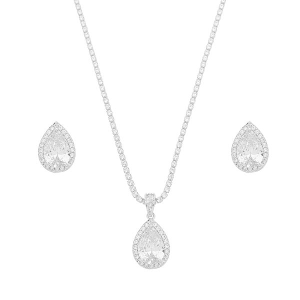 Imagem de Conjunto gota zircônia  - 1101461