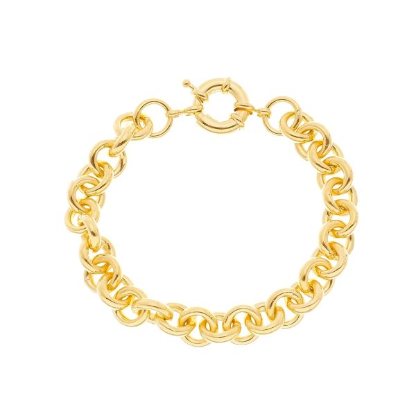 Imagem de Pulseira malha portuguesa 10mm - 0404146
