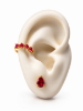 Imagem de Kit Brinco gota e piercing - 0528846 PINK