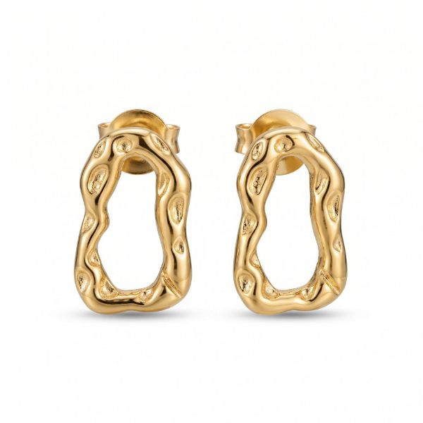Imagem de Brinco orgânico oval - 0528764